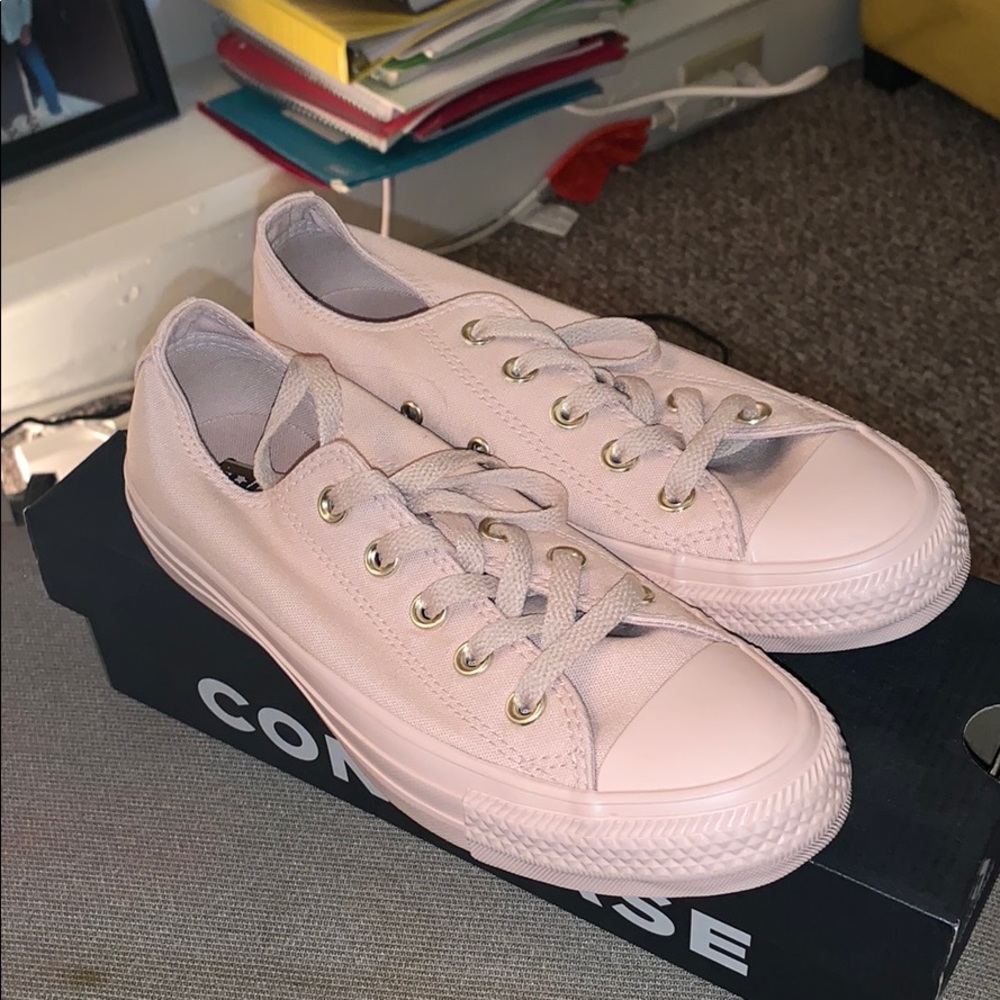 Brand New Nude Converse Sneakers